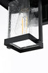 Elegant Lighting Tioga 7 inch Outdoor Pendant in Black Model: OD317W12BK