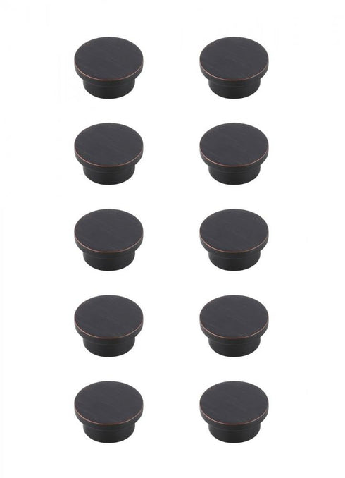 Elegant Lighting Trovon 1.6 Inch Diameter in Brushed Gold Oversize Round Knob Multipack (Set of 10) Model: KB2009-GD-10PK