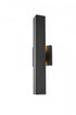 Elegant Lighting Troy 4.5 x 18 inch Outdoor Wall Sconce in Black Model: OD505W18BK