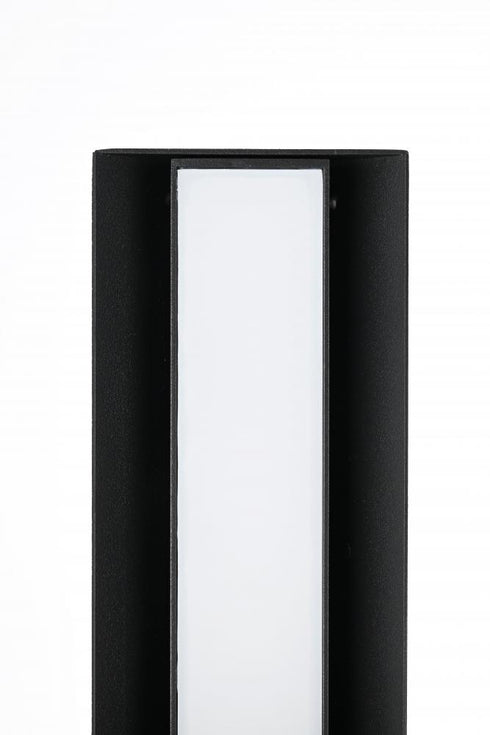 Elegant Lighting Troy 4.5 x 18 inch Outdoor Wall Sconce in Black Model: OD505W18BK