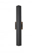 Elegant Lighting Troy 4.5 x 24 inch Outdoor Wall Sconce in Black Model: OD505W24BK