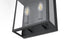 Elegant Lighting Valentin 2 Light Wall Sconce W9.4 Inch E4.7 Inch H11.8 Inch in Black Model: OD418W12BK