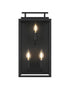 Elegant Lighting Valentin 3 Light Wall Sconce W8.3 Inch E6.5 Inch H16.7 Inch in Black Model: OD418W17BK