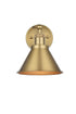 Elegant Lighting Vaman 7 inch Wall Sconce in Satin Gold Model: LD7324W7SG