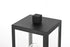 Elegant Lighting Veda 15 inch Outdoor Post light in Black in Black and Clear Finish Model: OD608P15BK