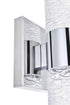 Elegant Lighting Vega 2 light in Chrome LED Wall Sconce Model: 5200W5C