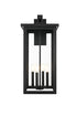 Elegant Lighting Venango 4 Light Wall sconce W12 Inch E13 Inch H25.5 Inch L4 in Black (1Box) Model: OD324W26BK