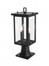 Elegant Lighting Venango 7 inch Outdoor Pendant in Black Model: OD324P19BK