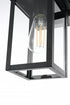 Elegant Lighting Venango 7 inch Outdoor Pendant in Black Model: OD324W12BK