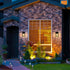 Elegant Lighting Venango 7 inch Outdoor Pendant in Black Model: OD324W12BK