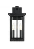 Elegant Lighting Venango 7 inch Outdoor Pendant in Black Model: OD324W15BK