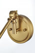 Elegant Lighting Vesa 6 inch Wall Sconce in Satin Gold Model: LD7323W6SG