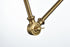 Elegant Lighting Vesa 6 inch Wall Sconce in Satin Gold Model: LD7323W6SG