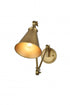 Elegant Lighting Vesa 6 inch Wall Sconce in Satin Gold Model: LD7323W6SG