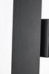 Elegant Lighting Waylen 4.5 x 48 inch Outdoor Wall Sconce in Black Model: OD506W48BK