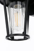 Elegant Lighting Wensley 7 inch Outdoor Pendant in Black Model: OD326W13BK