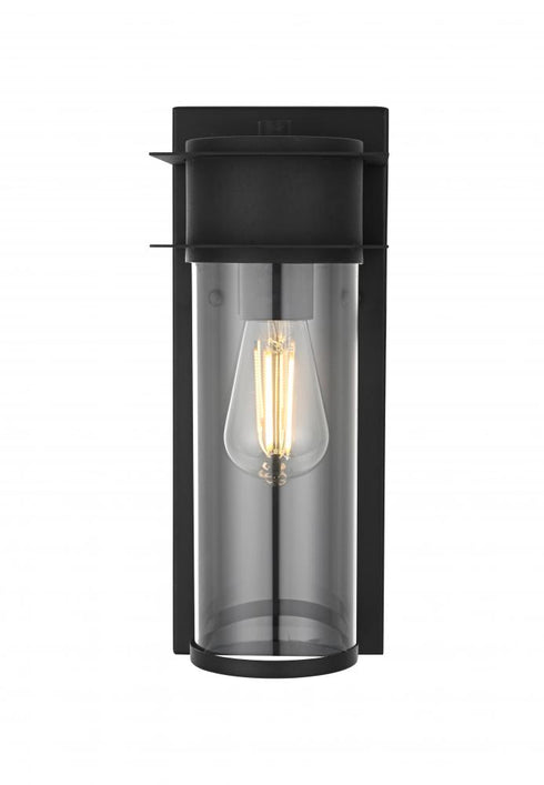 Elegant Lighting Westmont 7 inch Outdoor Pendant in Black Model: OD363W14BK