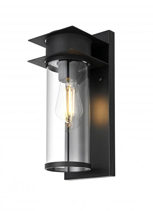 Elegant Lighting Westmont 7 inch Outdoor Pendant in Black Model: OD363W14BK