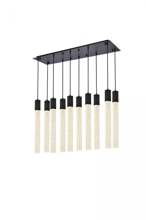 Elegant Lighting Weston 10 Light Pendant Model: 2066D42C