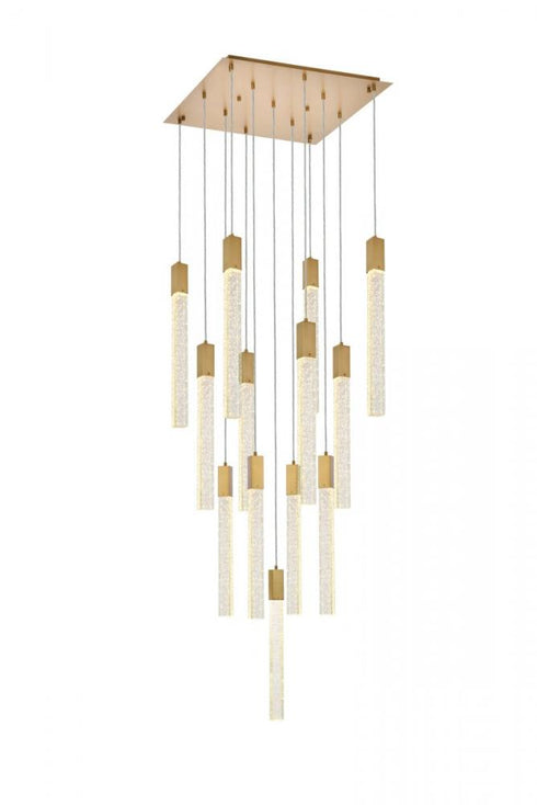 Elegant Lighting Weston 13 Light Pendant Model: 2066G26BK