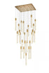 Elegant Lighting Weston 25 Light Pendant Model: 2066G36BK