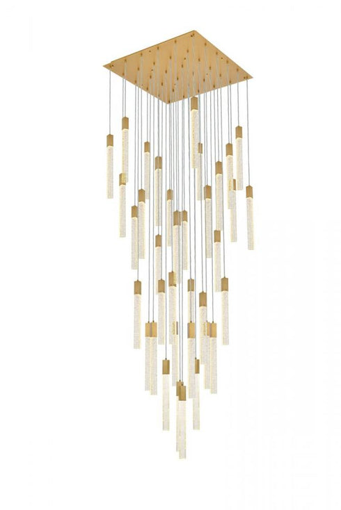 Elegant Lighting Weston 36 Light Pendant Model: 2066G42SG