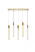 Elegant Lighting Weston 5 Light Pendant Model: 2066S36BK