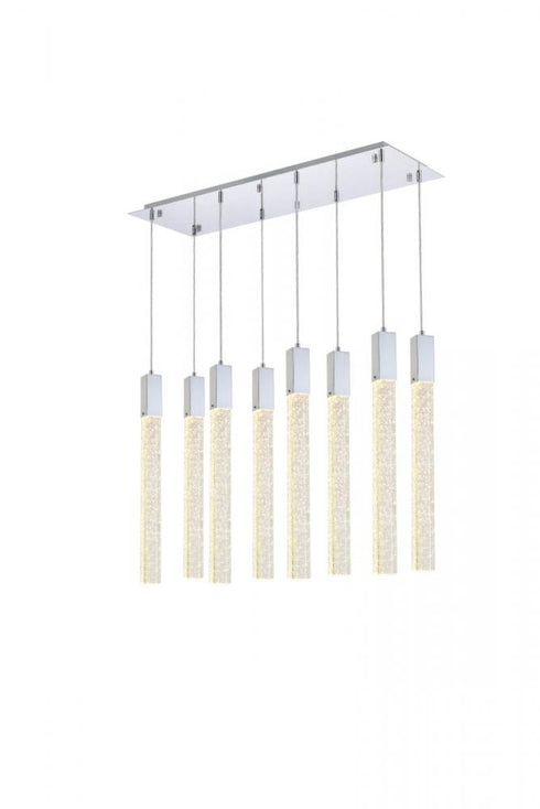 Elegant Lighting Weston 8 Light Pendant Model: 2066D36C