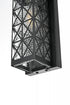 Elegant Lighting Wildey 7 inch Outdoor Pendant in Black Model: OD361W13BK