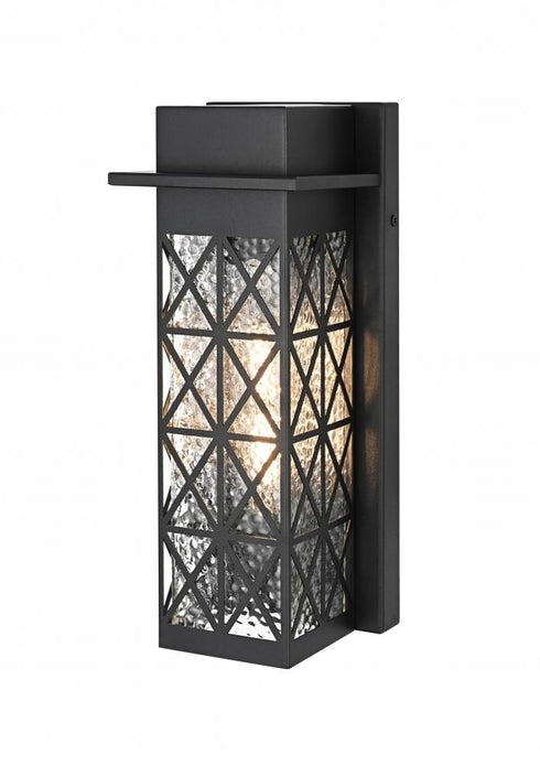 Elegant Lighting Wildey 7 inch Outdoor Pendant in Black Model: OD361W13BK