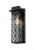 Elegant Lighting Wildey 7 inch Outdoor Pendant in Black Model: OD361W16BK