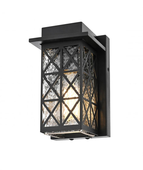 Elegant Lighting Wildey 7 inch Outdoor Pendant in Black Model: OD361W9BK