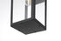 Elegant Lighting William 1 Light Wall Sconce W7.5 Inch E8.9 Inch H18.3 Inch in Black Model: OD405W18BK