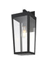 Elegant Lighting William 1 Light Wall Sconce W7.5 Inch E8.9 Inch H18.3 Inch in Black Model: OD405W18BK