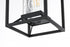Elegant Lighting Willington 7 inch Outdoor Pendant in Black Model: OD329H13BK