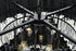 Elegant Lighting Willow 8 Light Pendant D24 Inch H19 Inch L6 Black in Black and Clear Finish Model: 3400G24BK