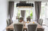 Elegant Lighting Willow 9 Light Pendant L36.5 Inch W14 Inch H14 Inch L9 Black in Black and Clear Finish Model: 3401G36BK