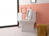 Elegant Lighting Winslet One piece Elongated Toilet 28x15x30 Inch in White Model: TOL2001