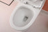 Elegant Lighting Winslet One piece Elongated Toilet 28x15x30 Inch in White Model: TOL2001