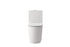 Elegant Lighting Winslet One piece Elongated Toilet 28x15x31 Inch in White Model: TOL2004