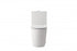Elegant Lighting Winslet One piece Elongated Toilet 28x15x31 Inch in White Model: TOL2004