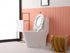 Elegant Lighting Winslet One piece Elongated Toilet 28x15x31 Inch in White Model: TOL2004