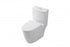Elegant Lighting Winslet One piece Elongated Toilet 28x16x29 Inch in White Model: TOL2002