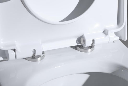 Elegant Lighting Winslet One piece Elongated Toilet 28x16x29 Inch in White Model: TOL2002