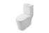 Elegant Lighting Winslet One piece Floor Square Toilet 27x14x31 Inch in White Model: TOL2003