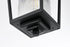 Elegant Lighting York 7 inch Outdoor Pendant in Black Model: OD305H13BK