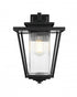 Elegant Lighting York 7 inch Outdoor Pendant in Black Model: OD305W16BK