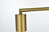 Elegant Lighting Zane 21.5 inch Flush Mount in Satin Gold Model: LD2348SG