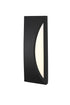 Elegant Lighting Zayn 1 Light Wall Sconce W4.7 Inch E3.4 Inch H13.8 Inch in Black Model: OD407W14BK