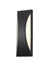 Elegant Lighting Zayn 1 Light Wall Sconce W6.1 Inch E4.5 Inch H17.5 Inch in Black Model: OD407W18BK